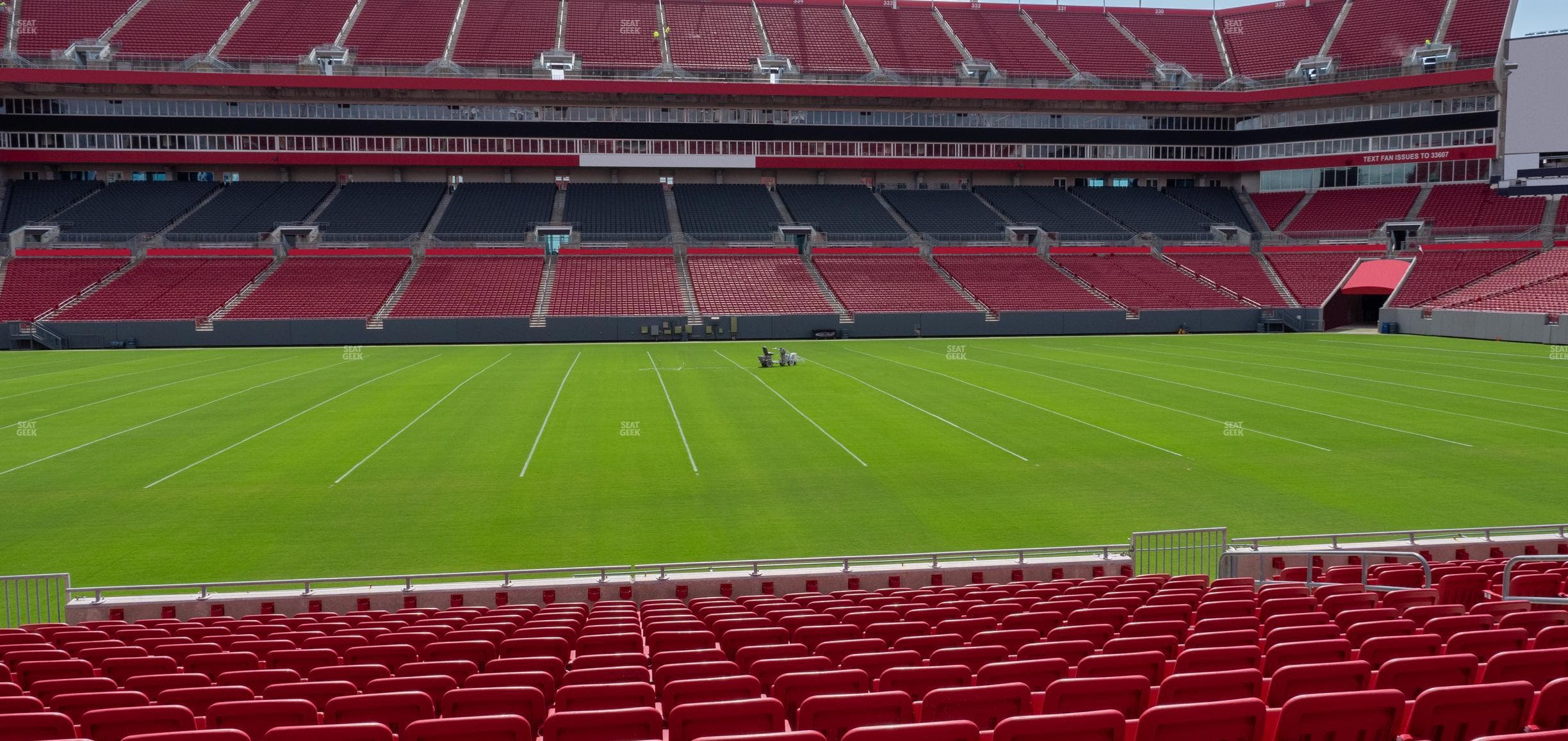 Raymond James Stadium - Section 110 Seat View