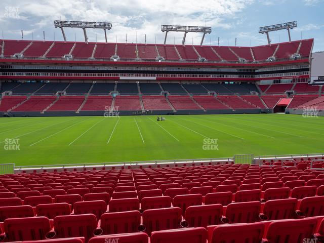 Raymond James Stadium - Section 110 Seat View