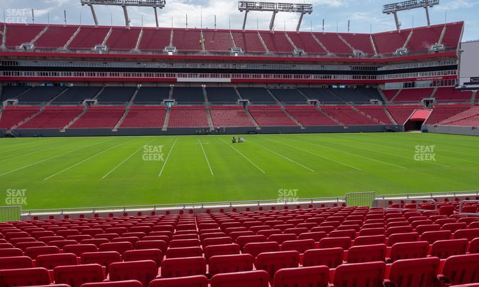 Raymond James Stadium - Section 110 Seat View
