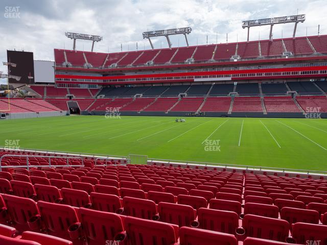 Raymond James Stadium - Section 112 Seat View