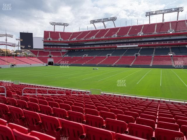Raymond James Stadium - Section 113 Seat View