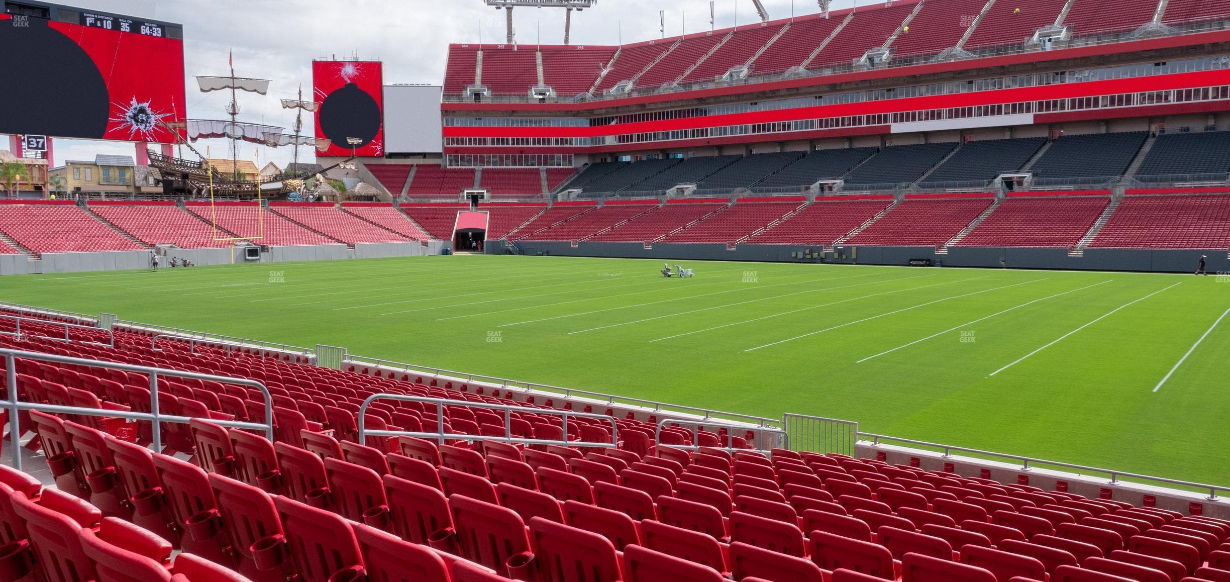 Raymond James Stadium - Section 114 Seat View