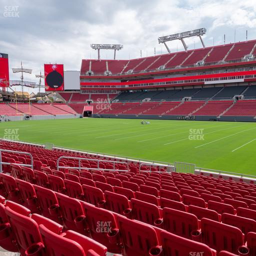 Raymond James Stadium - Section 114 Seat View