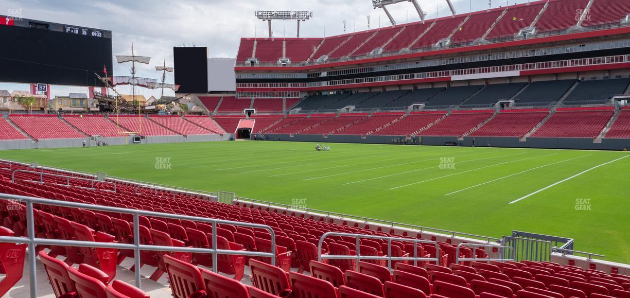 Raymond James Stadium - Section 115 Seat View