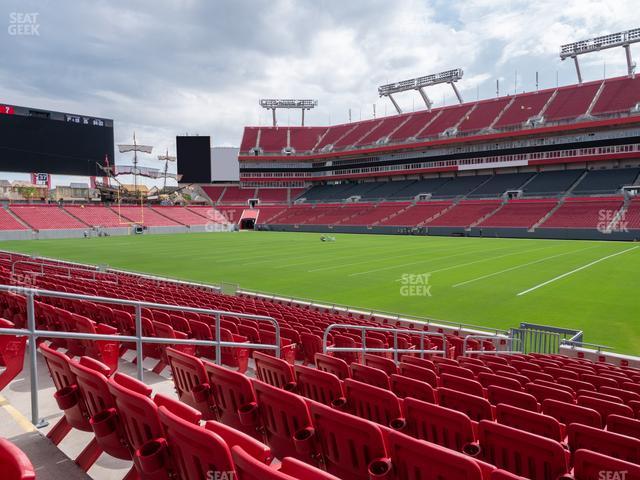 Raymond James Stadium - Section 115 Seat View