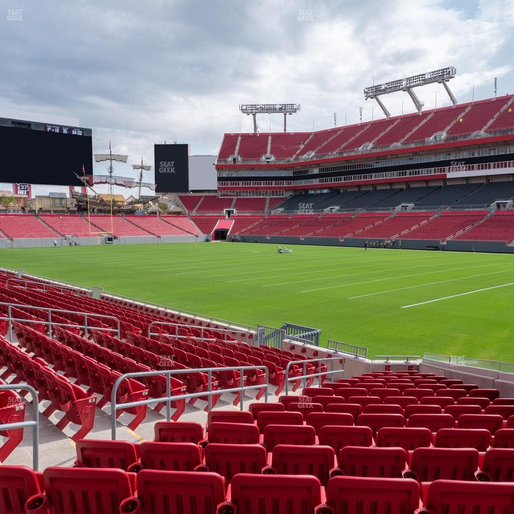 Raymond James Stadium - Section 118 Seat View
