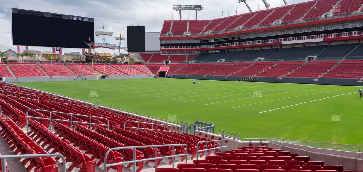 Raymond James Stadium - Section 118 Seat View