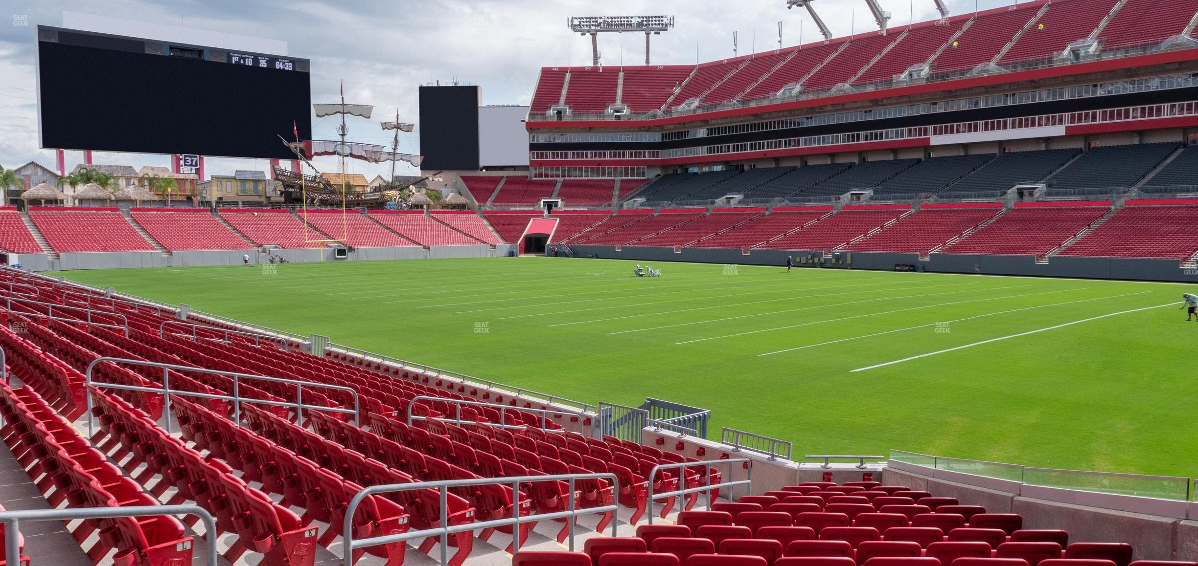 Raymond James Stadium - Section 118 Seat View