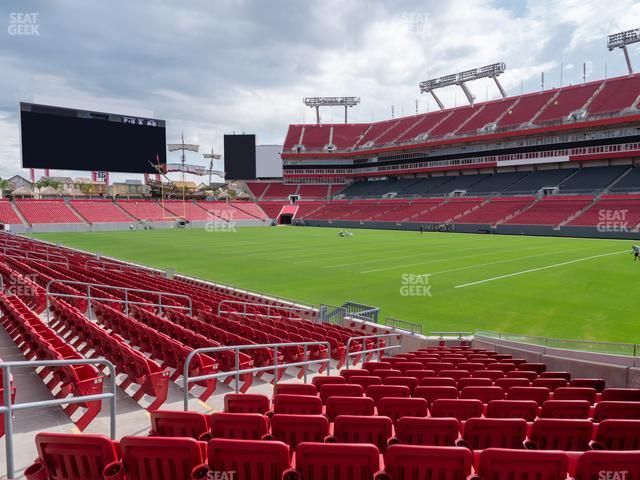 Raymond James Stadium - Section 118 Seat View