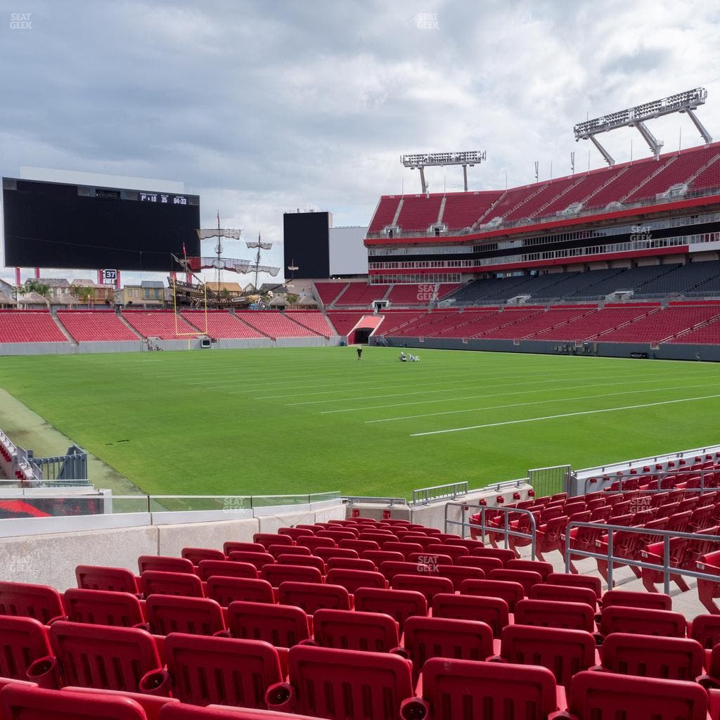 Raymond James Stadium - Section 119 Seat View