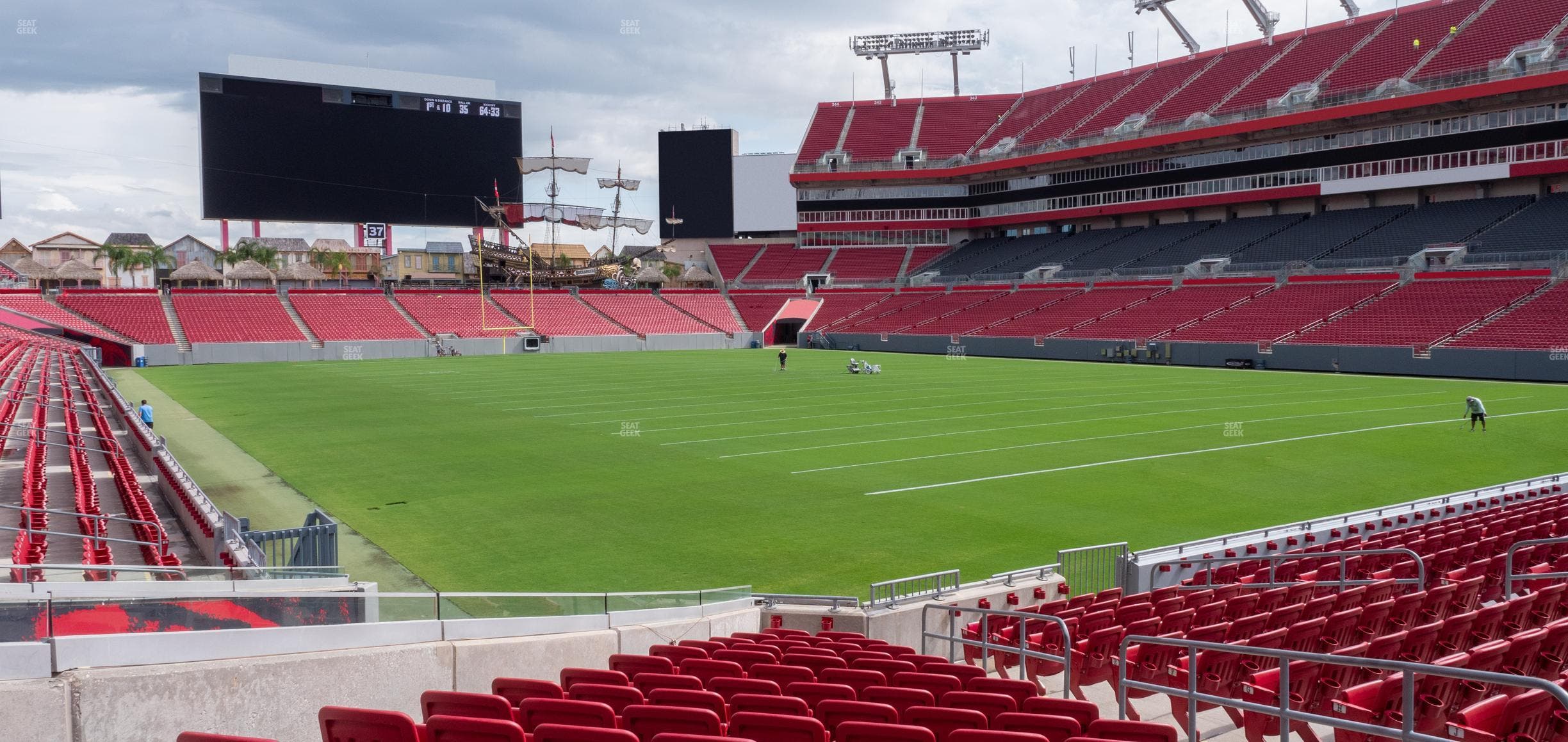 Raymond James Stadium - Section 119 Seat View
