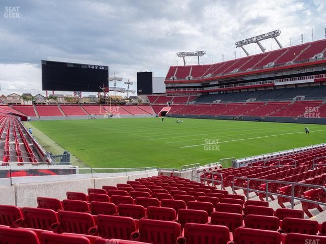 Raymond James Stadium - Section 119 Seat View