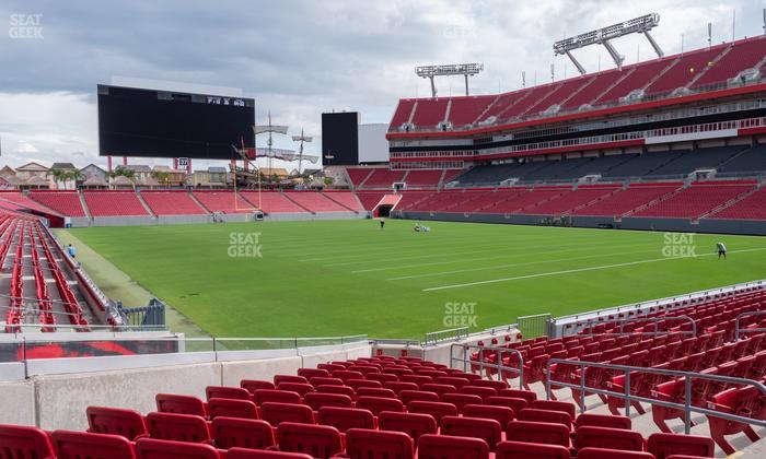 Raymond James Stadium - Section 119 Seat View