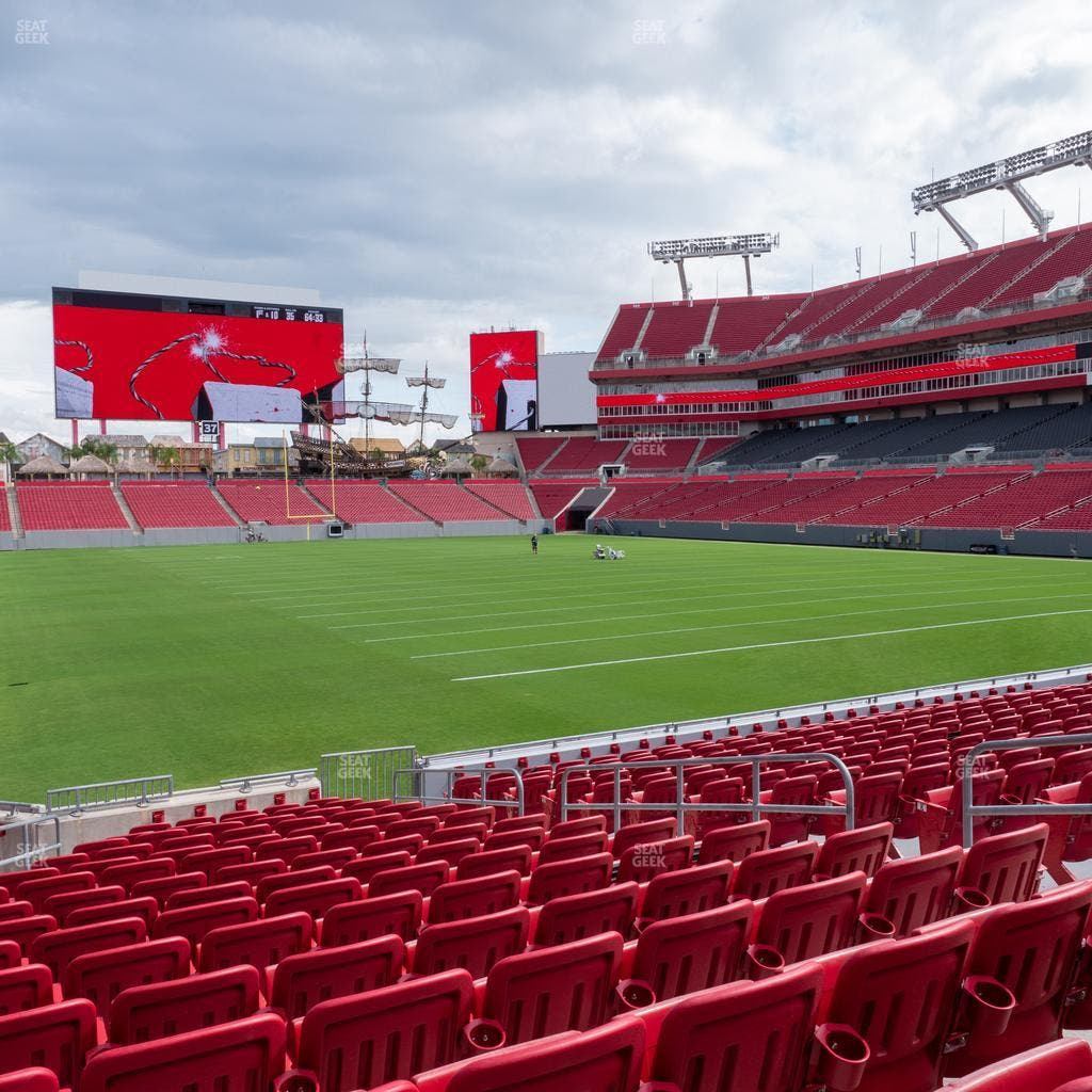 Raymond James Stadium - Section 120 Seat View
