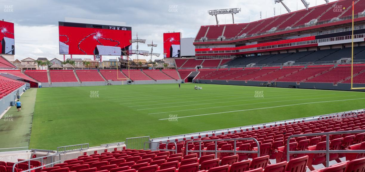 Raymond James Stadium - Section 120 Seat View