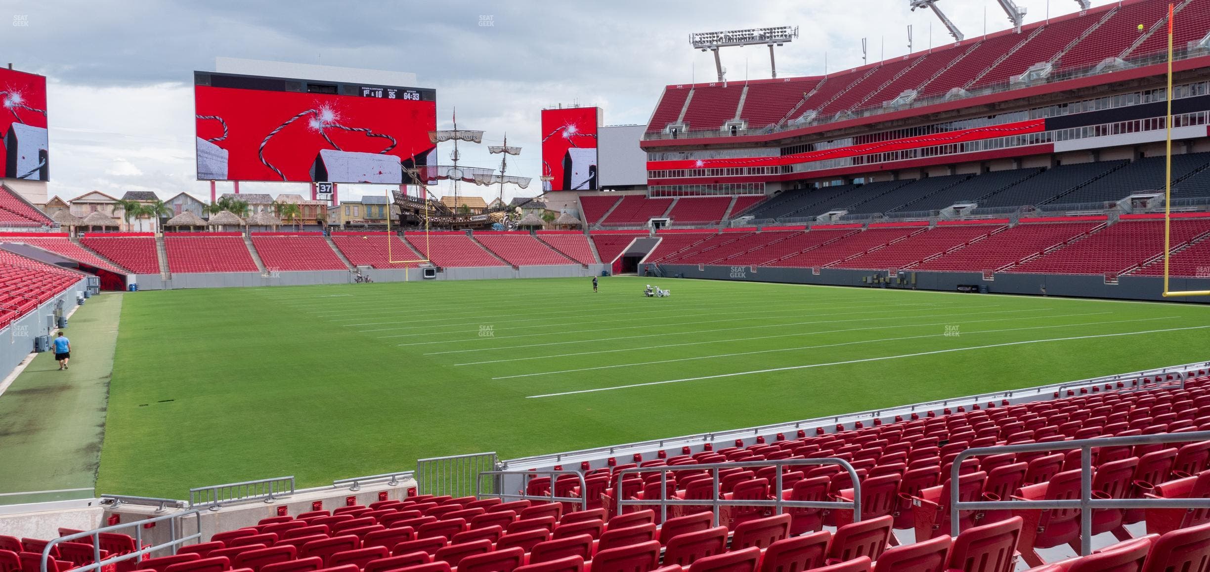 Raymond James Stadium - Section 120 Seat View