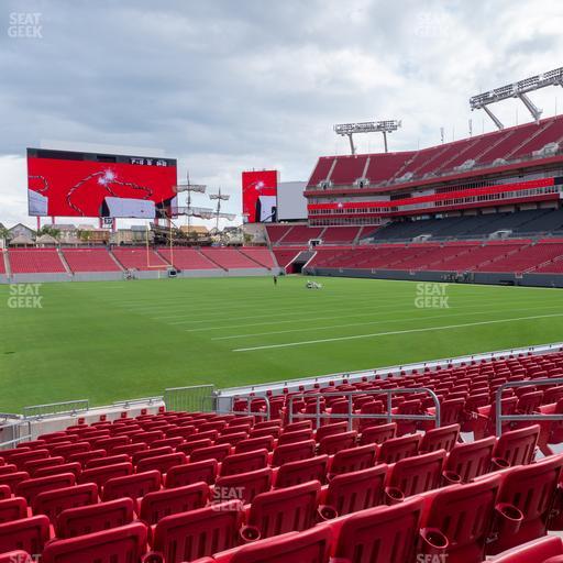 Raymond James Stadium - Section 120 Seat View