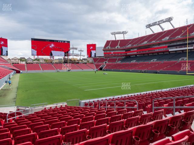 Raymond James Stadium - Section 120 Seat View