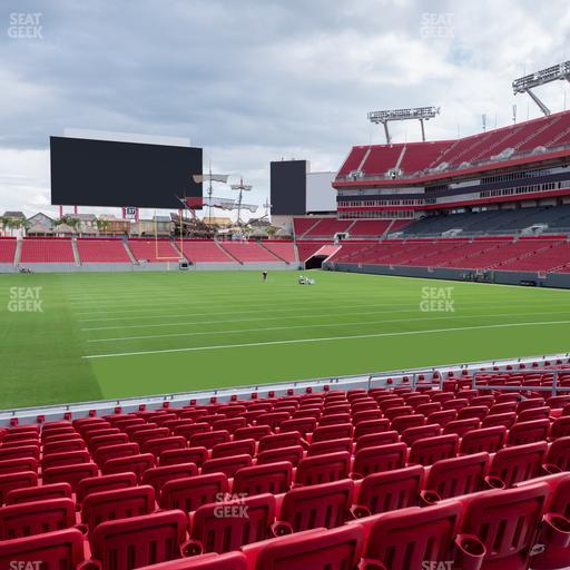 Raymond James Stadium - Section 121 Seat View