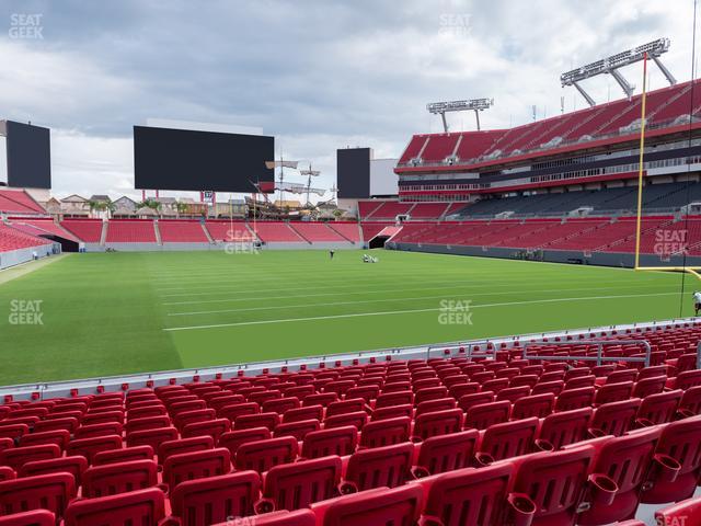 Raymond James Stadium - Section 121 Seat View