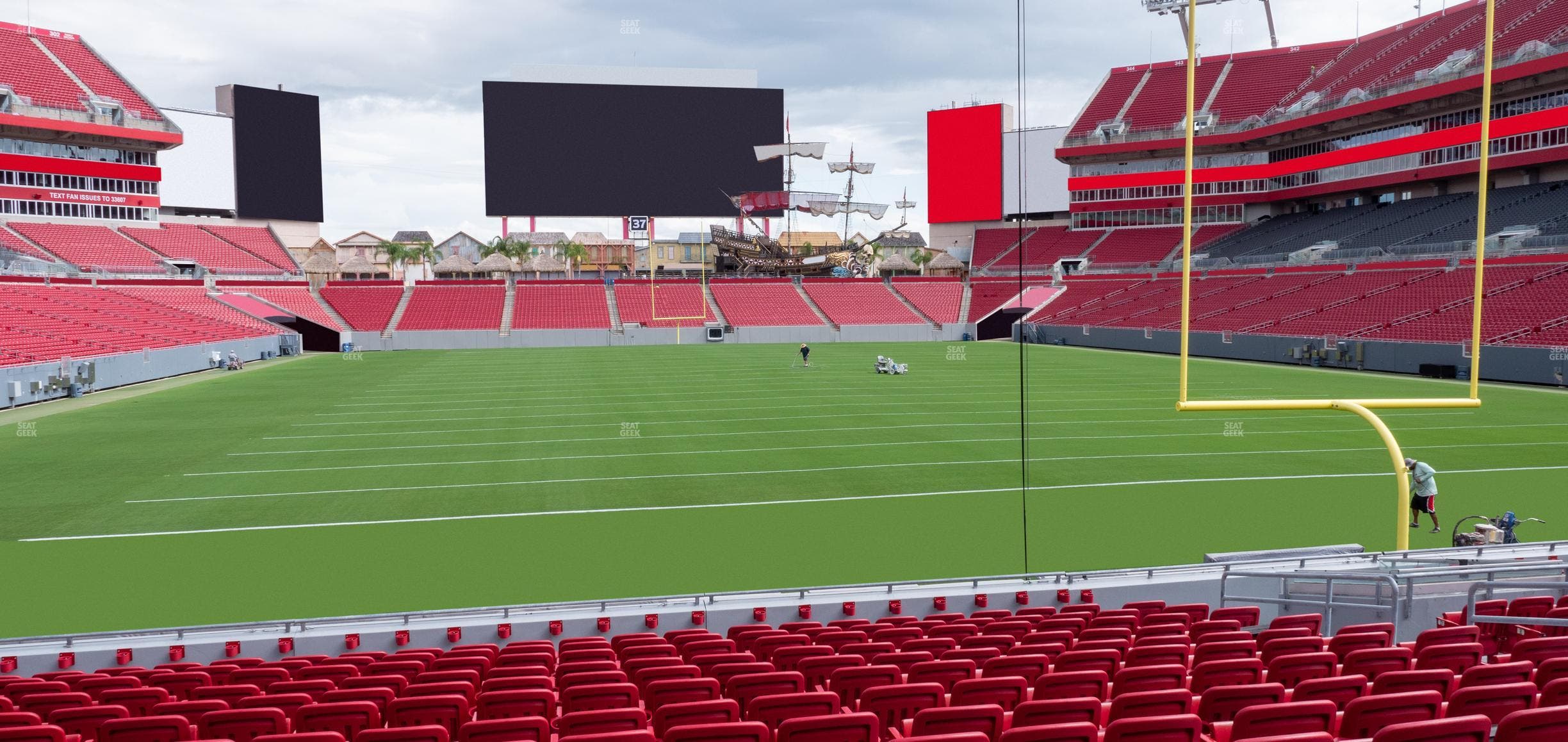 Raymond James Stadium - Section 122 Seat View