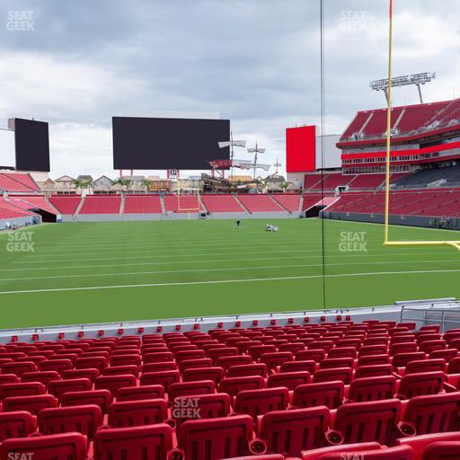 Raymond James Stadium - Section 122 Seat View