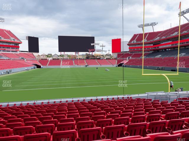 Raymond James Stadium - Section 122 Seat View