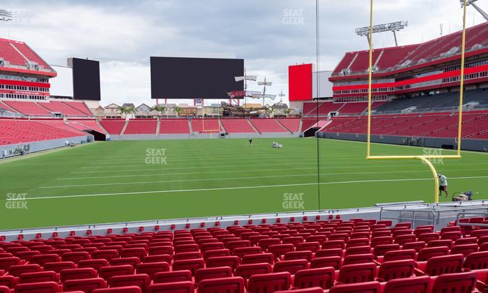 Raymond James Stadium - Section 122 Seat View