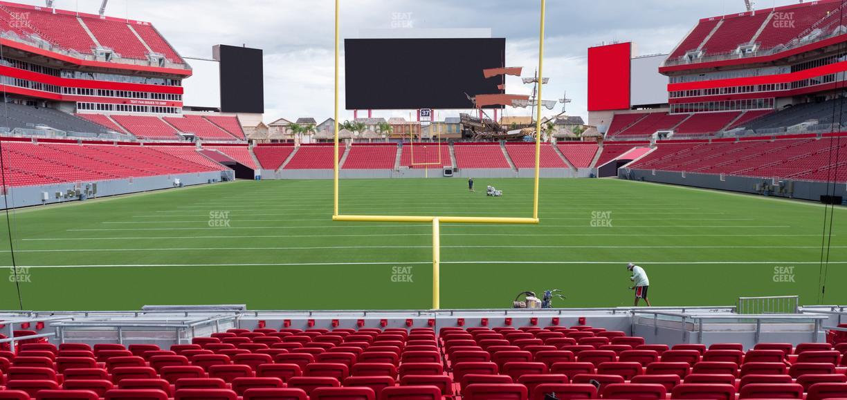 Raymond James Stadium - Section 123 Seat View
