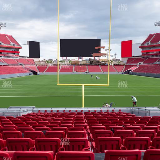 Raymond James Stadium - Section 123 Seat View