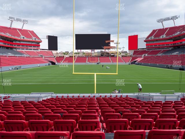 Raymond James Stadium - Section 123 Seat View