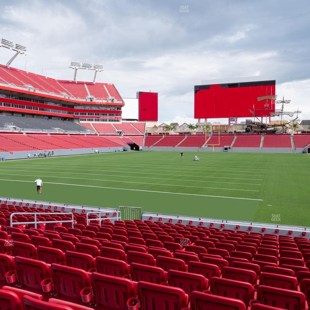 Raymond James Stadium - Section 125 Seat View