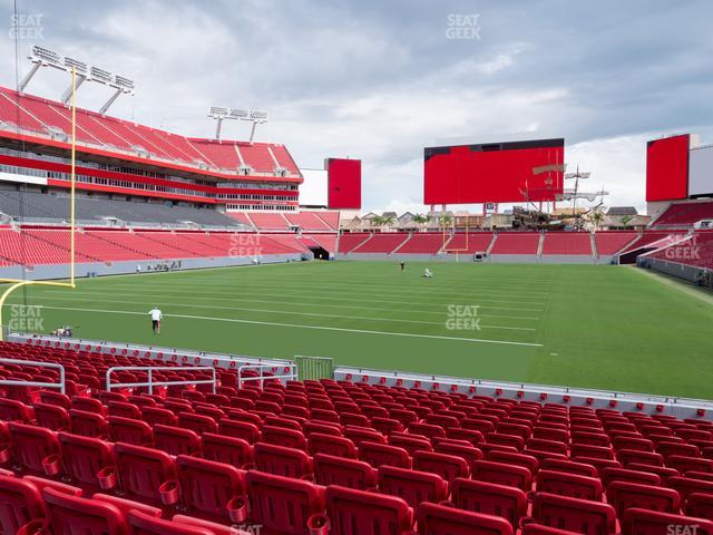 Raymond James Stadium - Section 125 Seat View