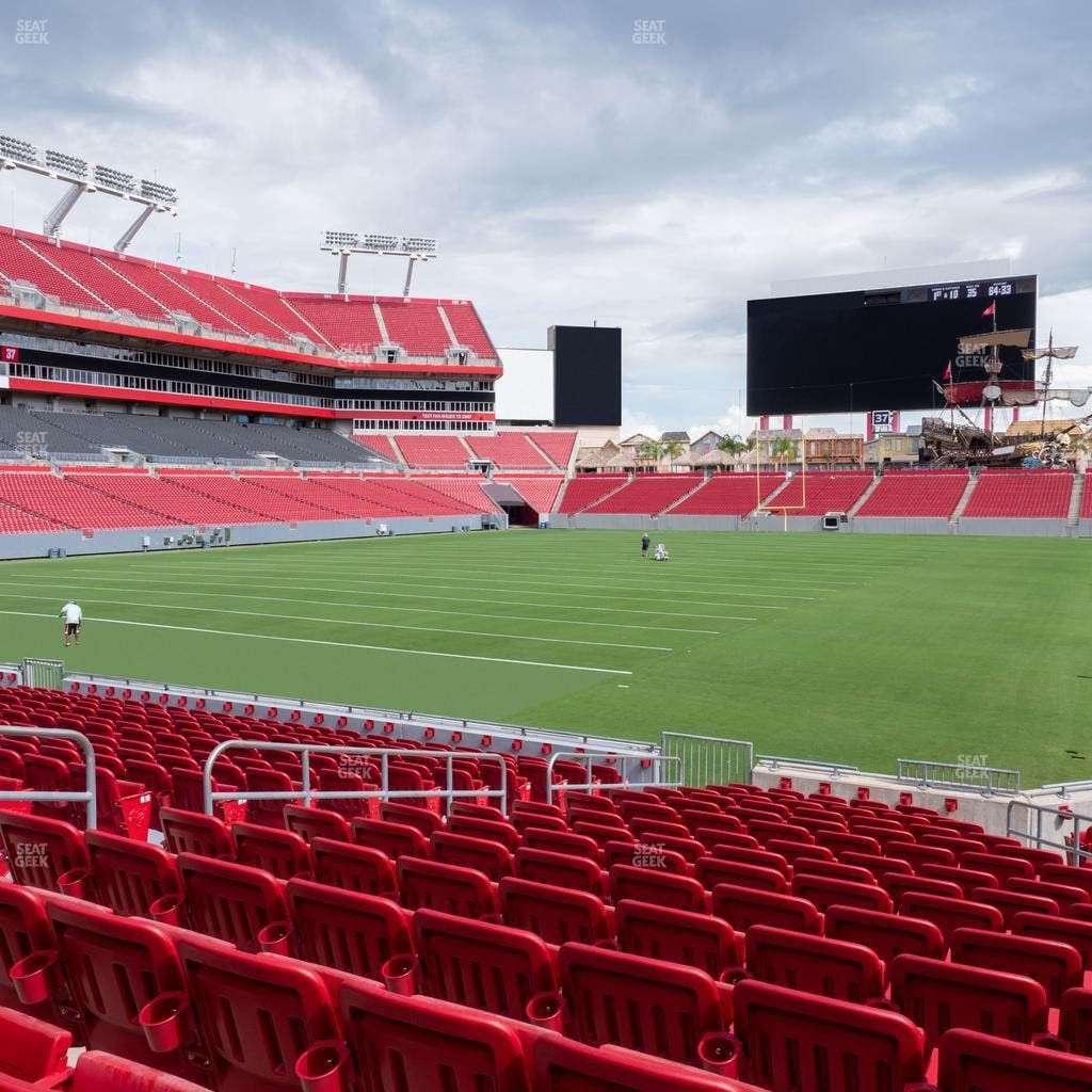Raymond James Stadium - Section 126 Seat View