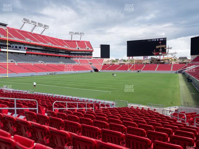 Raymond James Stadium - Section 126 Seat View