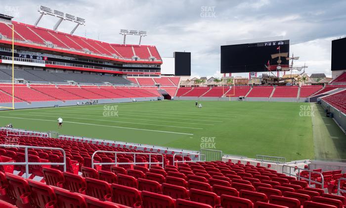 Raymond James Stadium - Section 126 Seat View