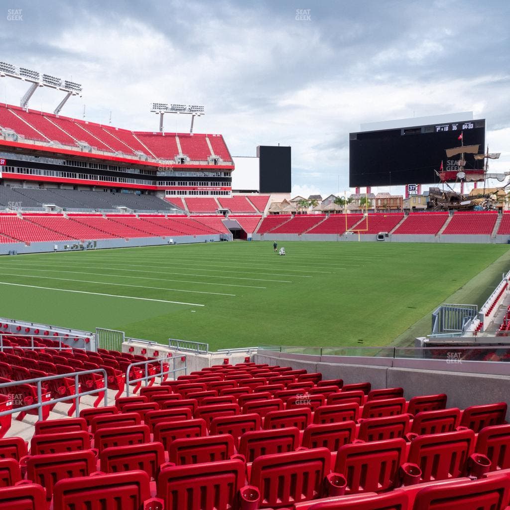 Raymond James Stadium - Section 127 Seat View