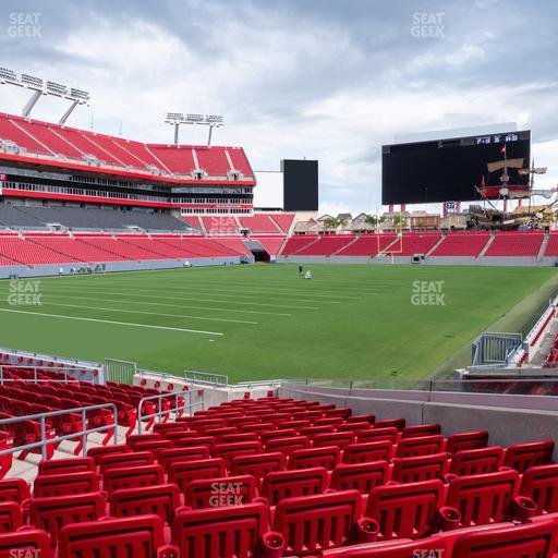 Raymond James Stadium - Section 127 Seat View