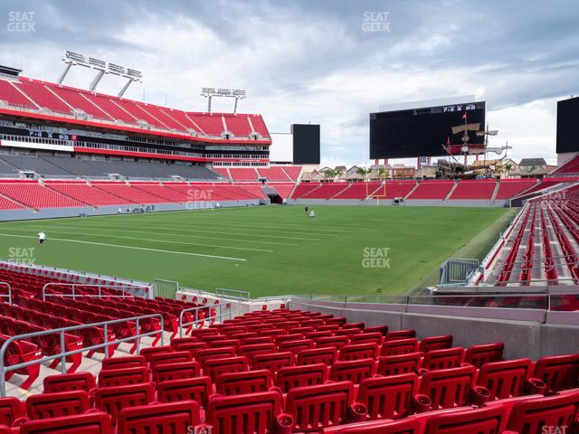 Raymond James Stadium - Section 127 Seat View