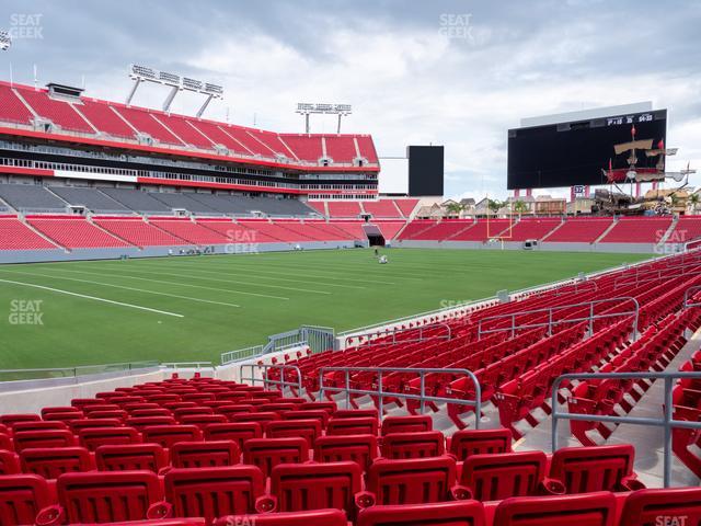 Raymond James Stadium - Section 128 Seat View