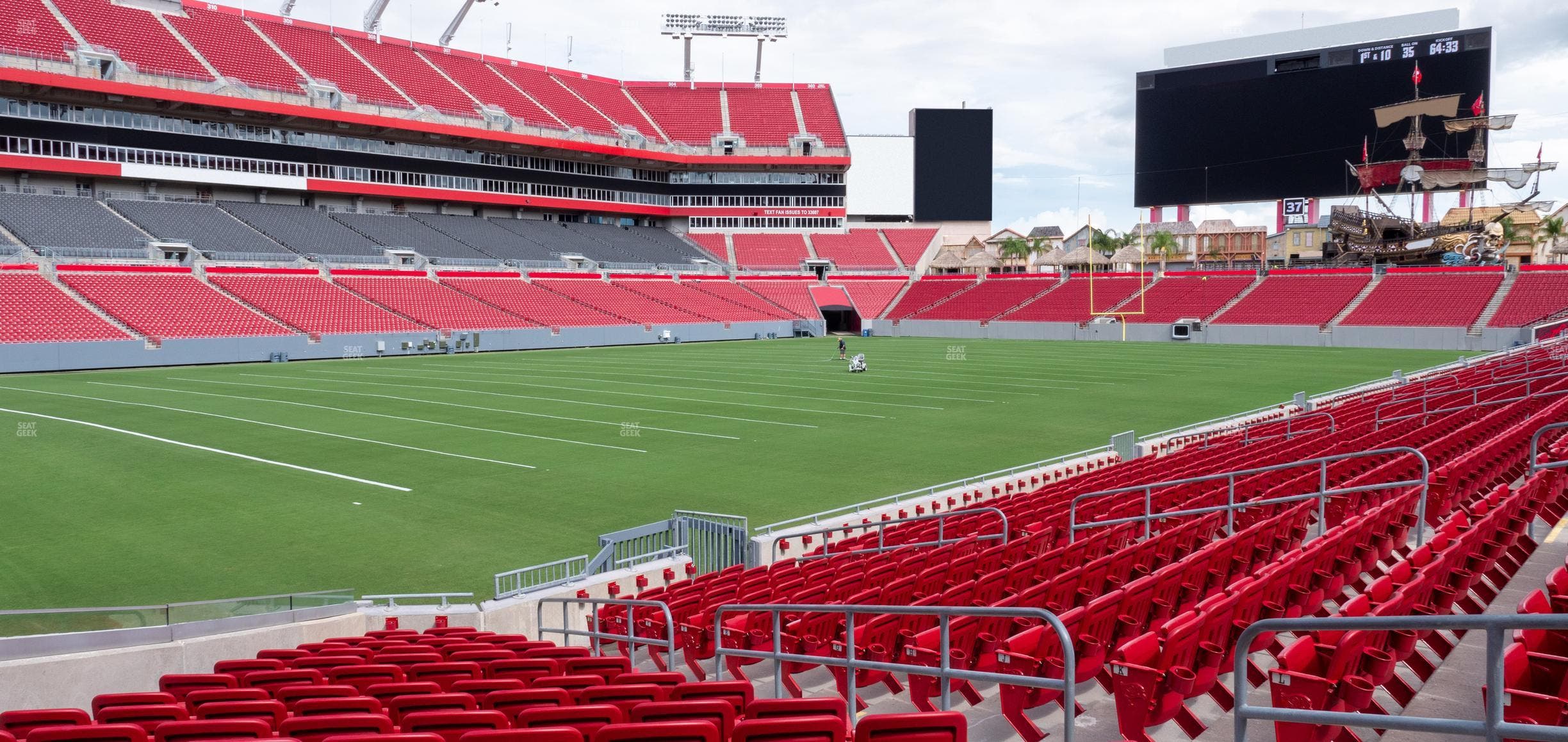 Raymond James Stadium - Section 131 Seat View