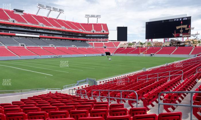 Raymond James Stadium - Section 131 Seat View
