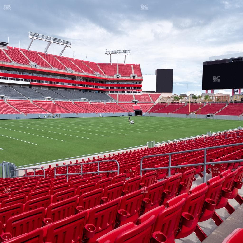 Raymond James Stadium - Section 132 Seat View