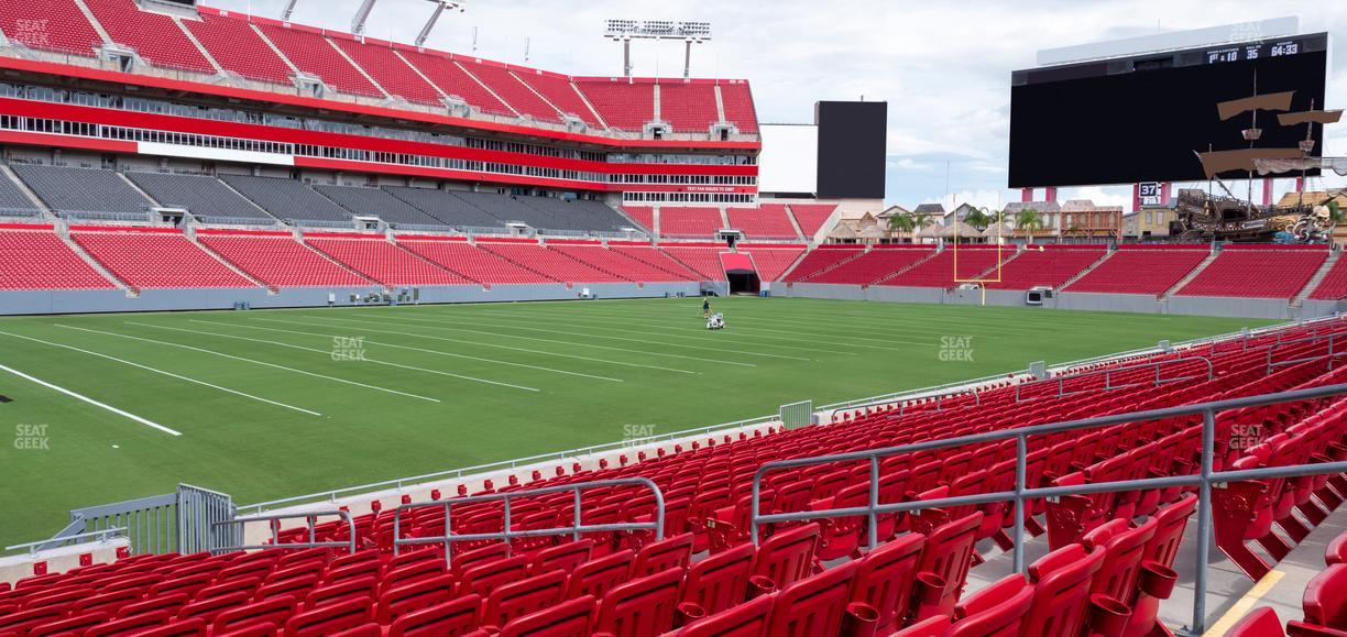 Raymond James Stadium - Section 132 Seat View