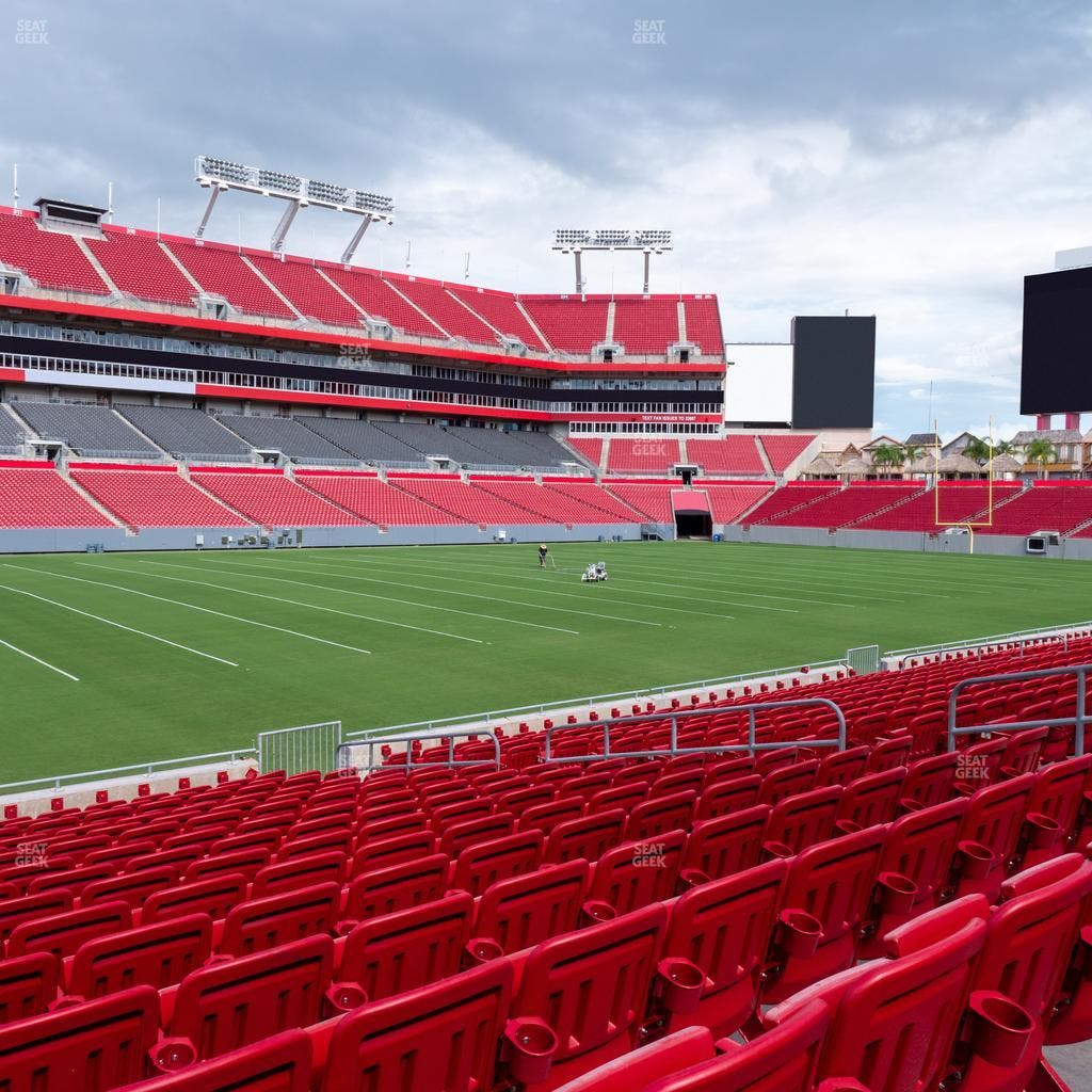 Raymond James Stadium - Section 133 Seat View