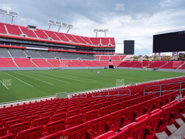 Raymond James Stadium - Section 133 Seat View