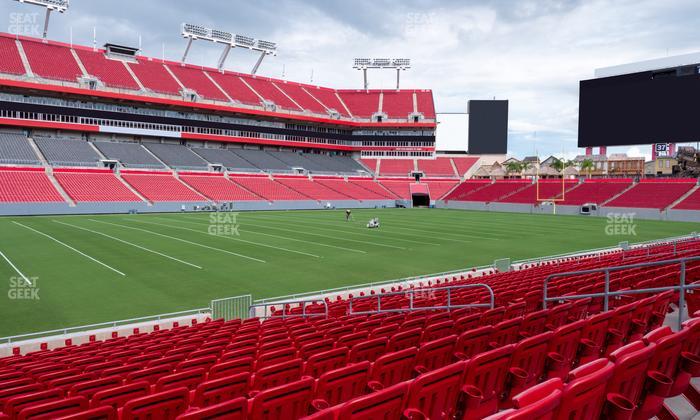 Raymond James Stadium - Section 133 Seat View