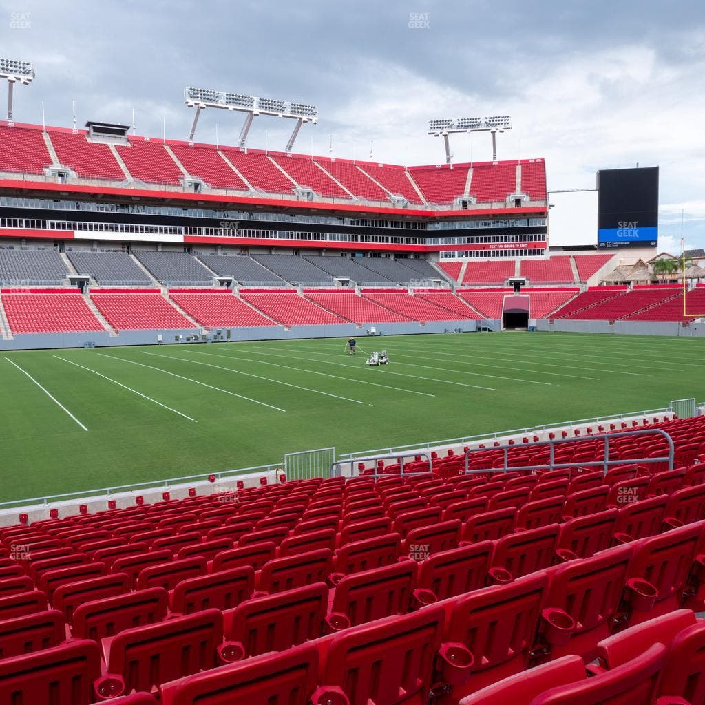 Raymond James Stadium - Section 134 Seat View