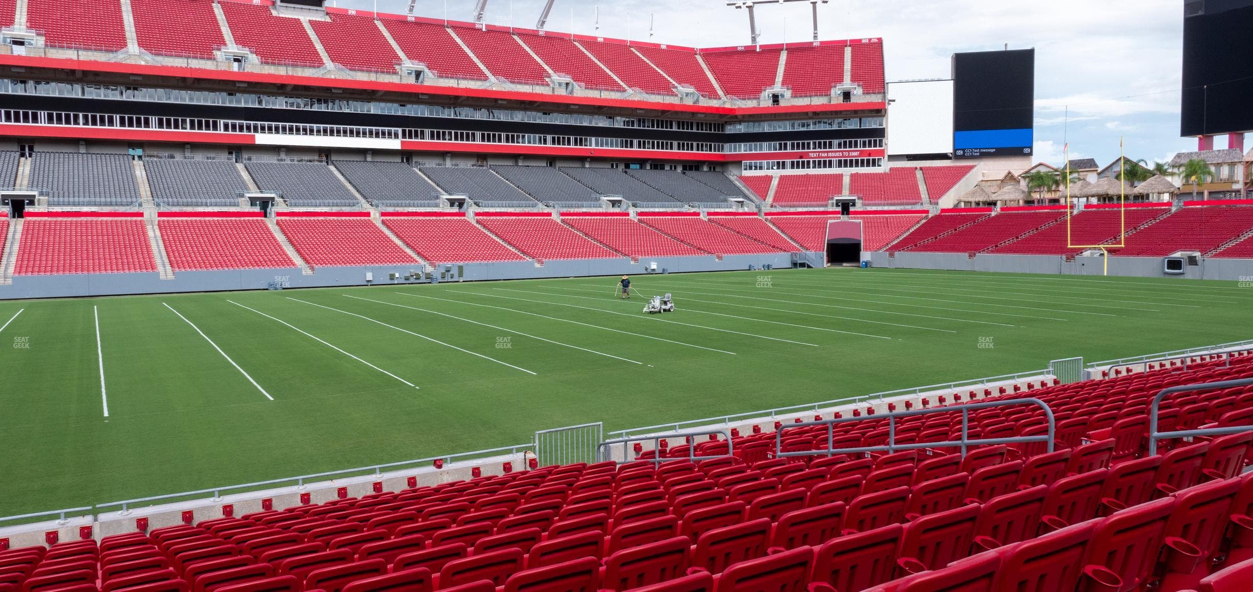 Raymond James Stadium - Section 134 Seat View