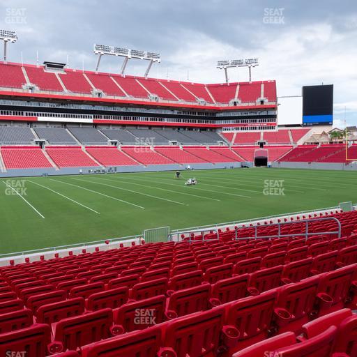 Raymond James Stadium - Section 134 Seat View